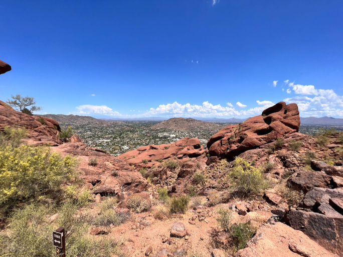 Camelback mountain views, Arizona, southwest, 