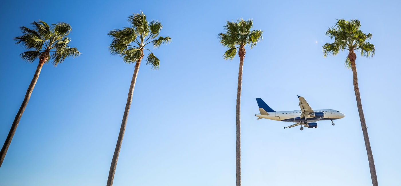 Image: Flight landing in Los Angeles. (Photo via LeoPatrizi / iStock / Getty Images Plus)