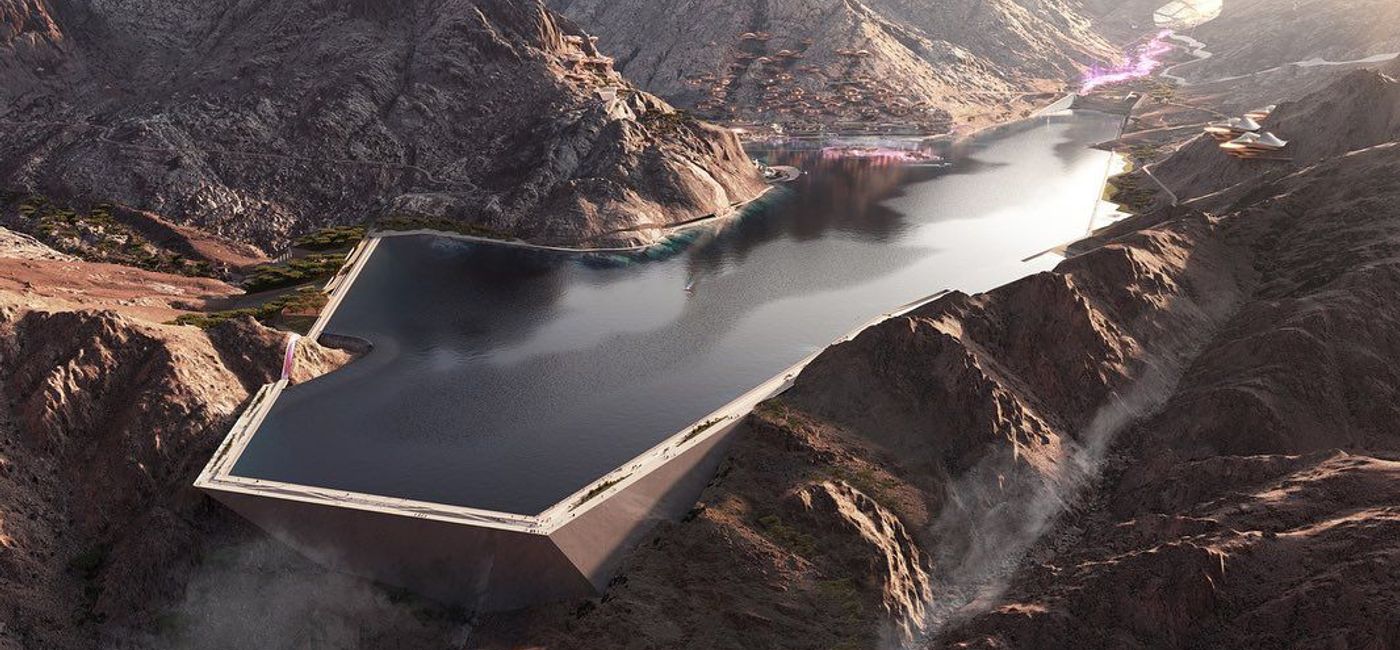 Image: A rendering of Collective Trojena in Saudi Arabia (Courtesy Collective Retreats)