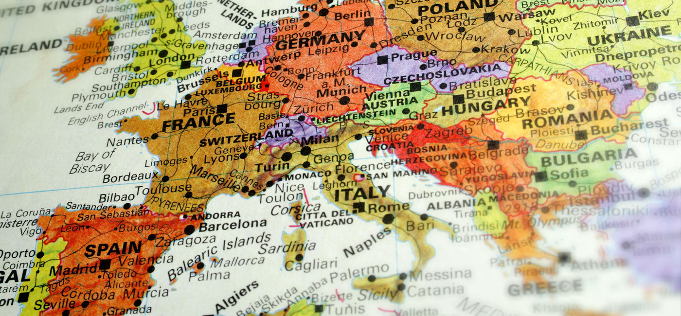 Image: Map of Europe. (Photo via iStock/Getty Images E+/wsfurlan)