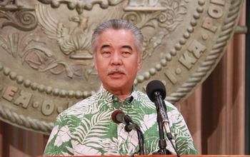 David Ige, Governor of Hawaii.