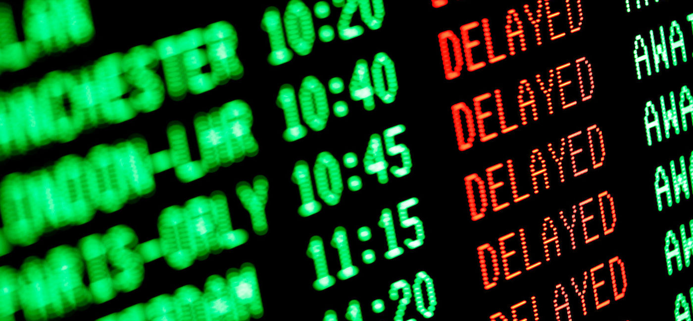 Image: The FAA outage is resolved but delays continue. (Getty Images /  bunhill)