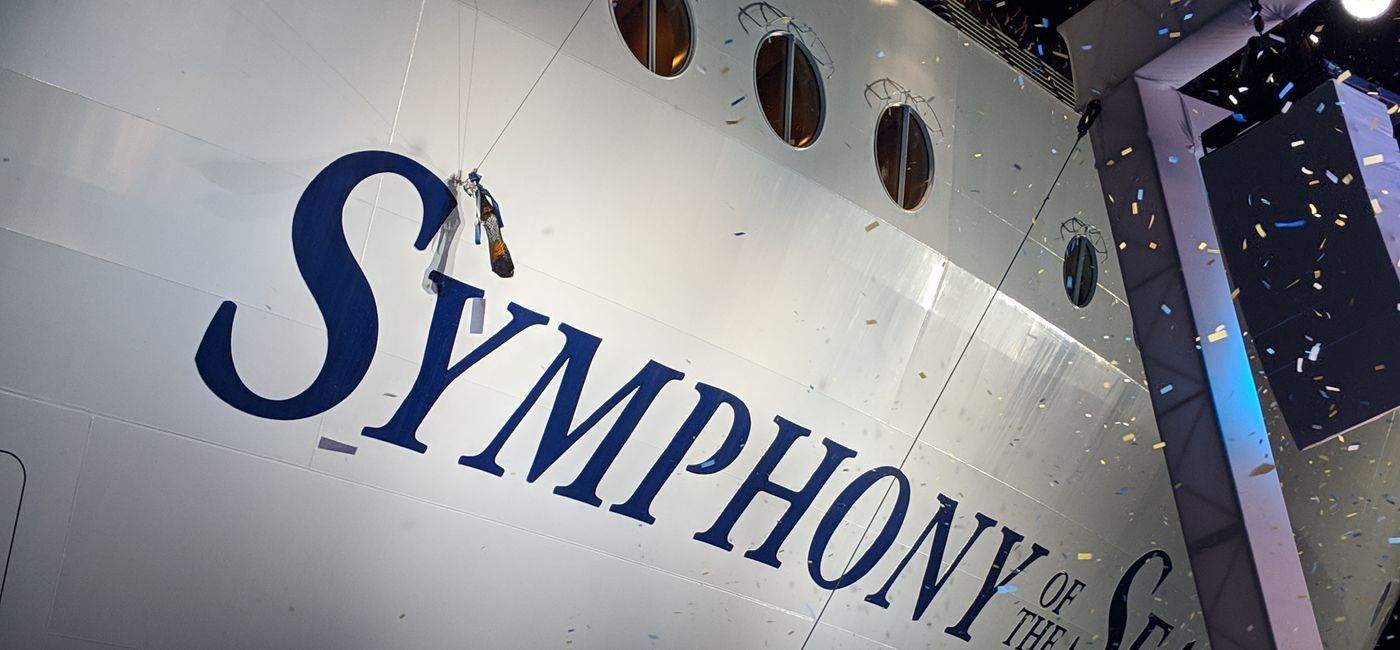 Photo: PHOTO: Royal Caribbean's Symphony of the Seas. (photo by Eric Bowman)