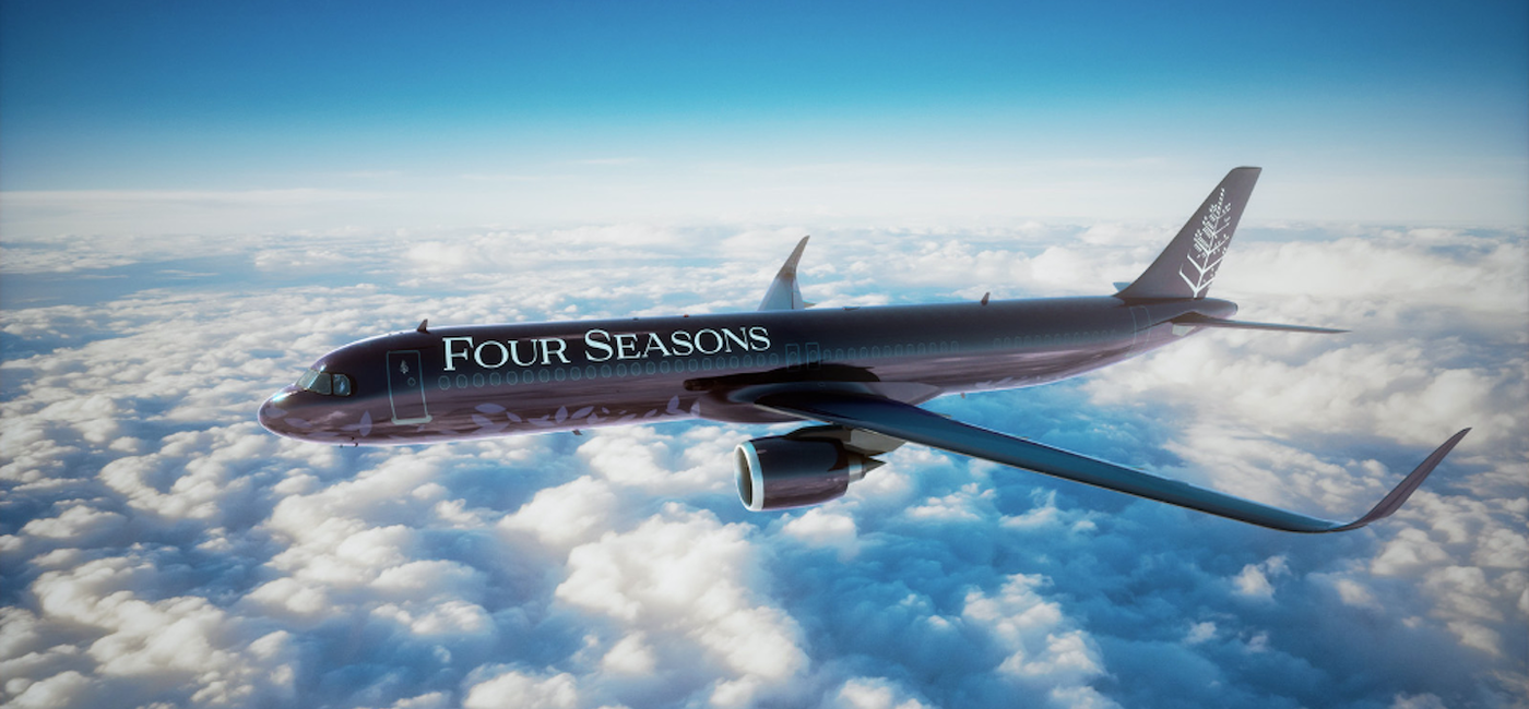 Image: Four Seasons customized 48-seat Airbus. (Four Seasons Media License)