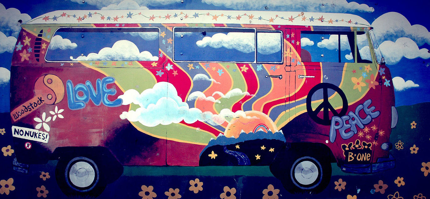 Image: Painting of a Volkswagen bus (Photo Credit: Noreen Kompanik)