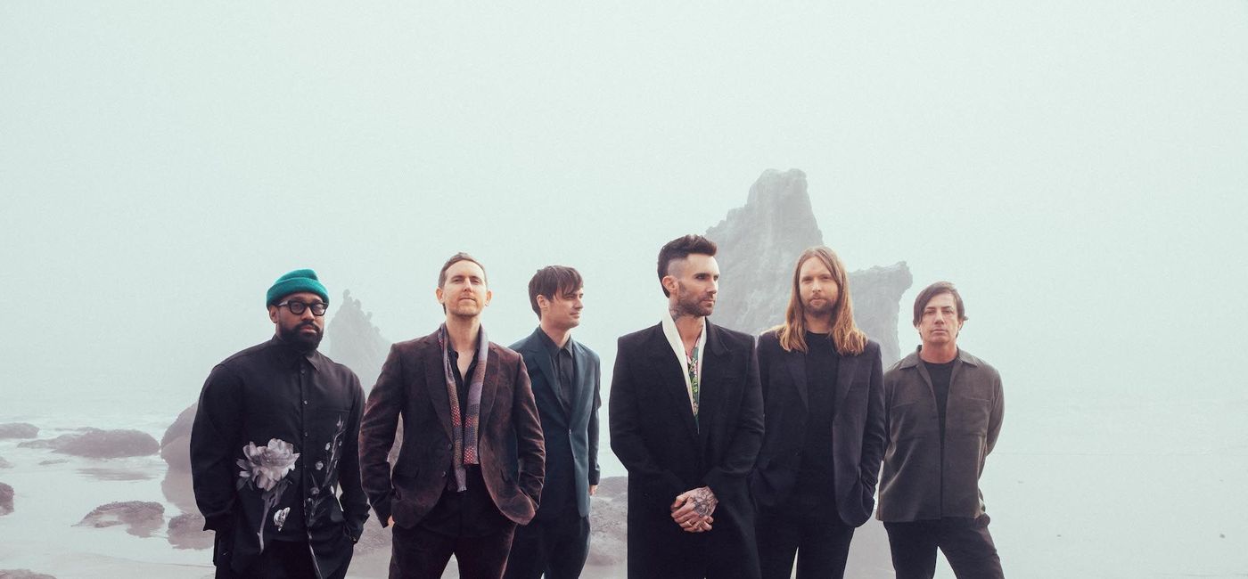 Image: Maroon 5 band members. (photo courtesy of MGM Resorts International/Travis Schneider)