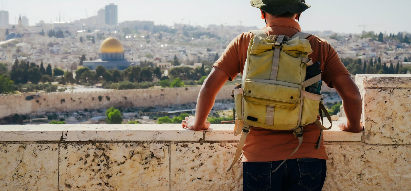 Image: Tourist in Israel. (Photo Credit: rudi_suardi/E+)