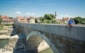 Regensburg, Bavaria, Germany, Danube River