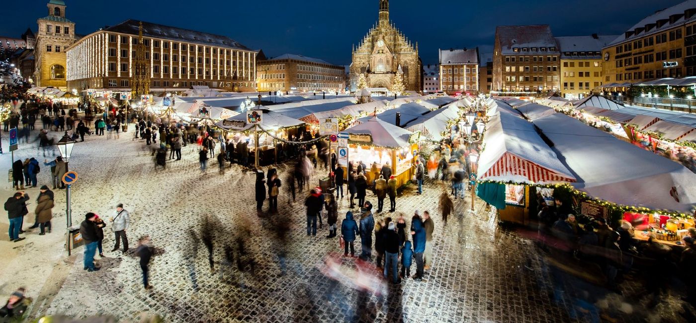 Image: If you;re looking to spend Christmas overseas like at this holiday market in Germany, it;s going to be pricey.  (photo courtesy of Uwe Niklas) (Bavaria Tourism)
