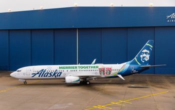 Alaska Airlines is celebrating the holidays.