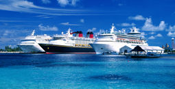 cruise ships, docks, terminal, New Providence, The Bahamas