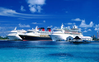 cruise ships, docks, terminal, New Providence, The Bahamas