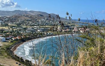 Overlooking St. Kitts’ Frigate Bay