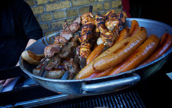 Street food at London's Borough Market
