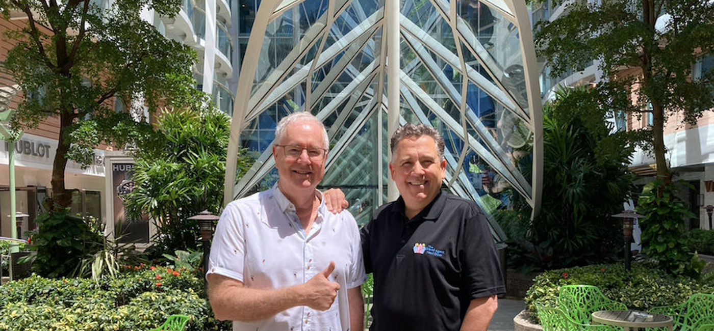 Image: TLN's Lindsay Pearlman and TTAND's Flemming Friisdahl (TravelPulse Canada)