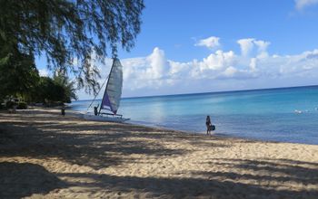 The west coast of Barbados