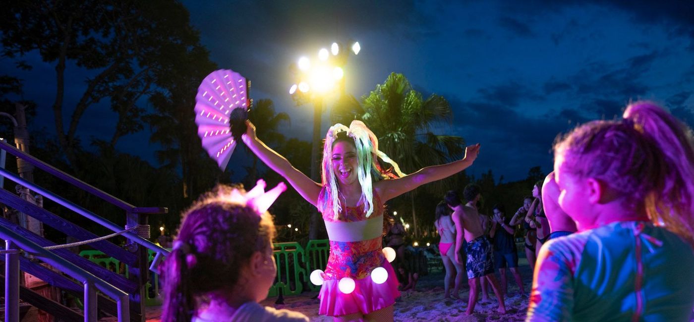 Image: Disney’s H2O Glow After Hours Event. (Photo Credit: Walt Disney World Resort Media)