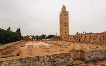 Koutoubia Mosque in Marrakech, Morocco