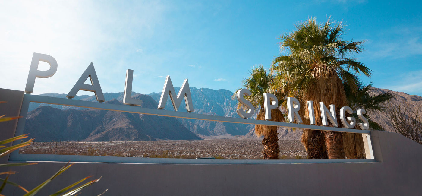 Image: Palm Springs, California. (photo via stellalevi/iStock/Getty Images Plus)