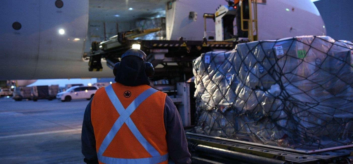 Image: An Air Canada relief flight in conjunction with Airlink. (Photo Credit: Air Canada)