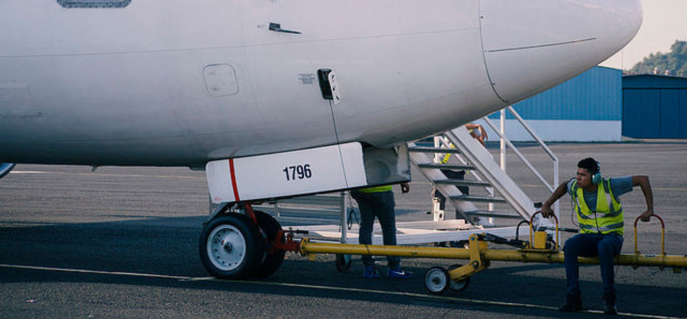 Image: PHOTO: The Badr Airlines jetliner sustained massive damage during a mid-air bird strike. (photo via Flickr/Bernal Saborio)