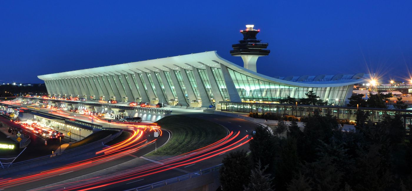 Image: Main terminal of Dulles International Airport. (photo via joeravi/iStock/Getty Images Plus)