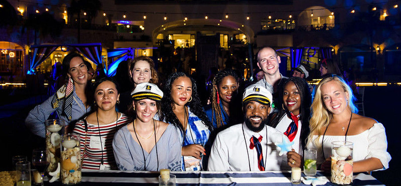 Image: Future Leaders in Travel Retreat. (photo courtesy of Northstar Travel Group)