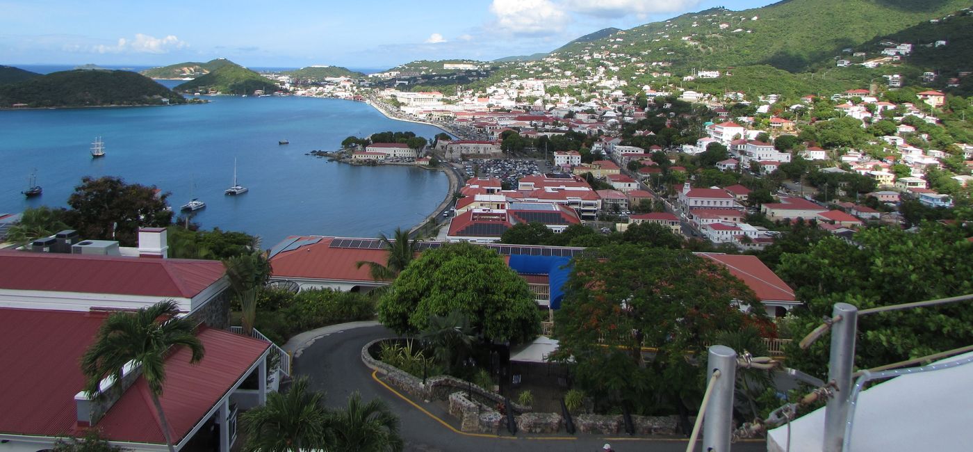 Image: St. Thomas harbor US Virgin Islands. (Photo by Brian Major).