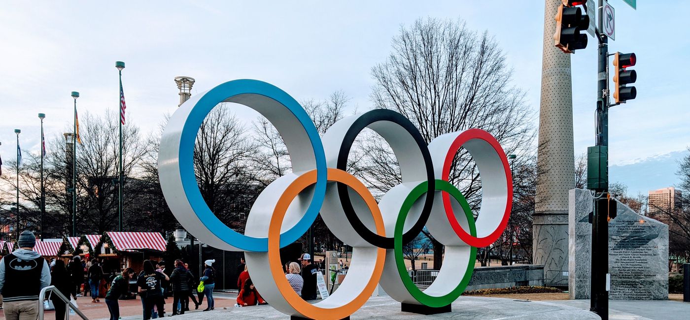 Image: PHOTO: Olympic Rings. (photo via Lauren Bowman)