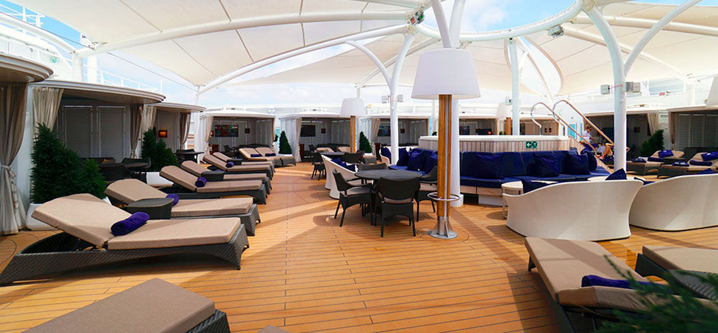 Image: PHOTO: The Retreat onboard Seabourn Encore. (photo by Jason Leppert)