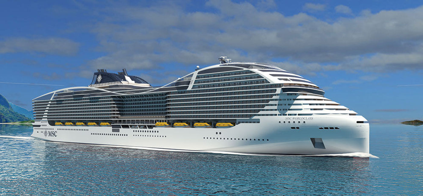 Image: PHOTO: Rendering of MSC Cruises' World-class. (photo courtesy of MSC Cruises)