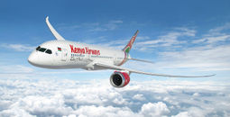 Kenya Airways plane.