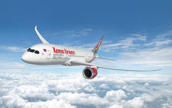 Kenya Airways plane.