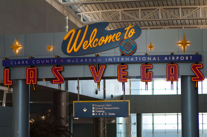 Harry Reid International Airport in Las Vegas