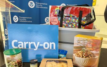 TSA's Thanksgiving recommendations.