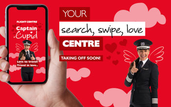 Flight Centre App 'Captain Cupid'