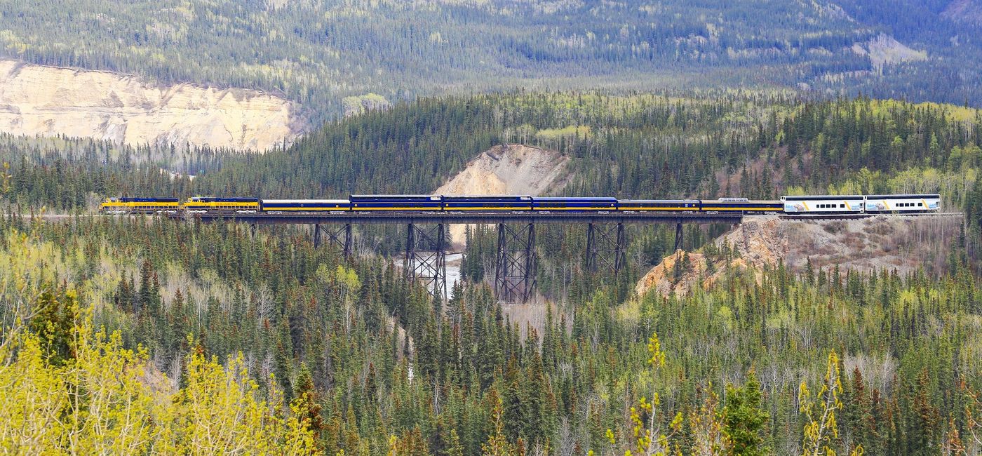 Image: The Alaska Railroad (photo via Railbookers)