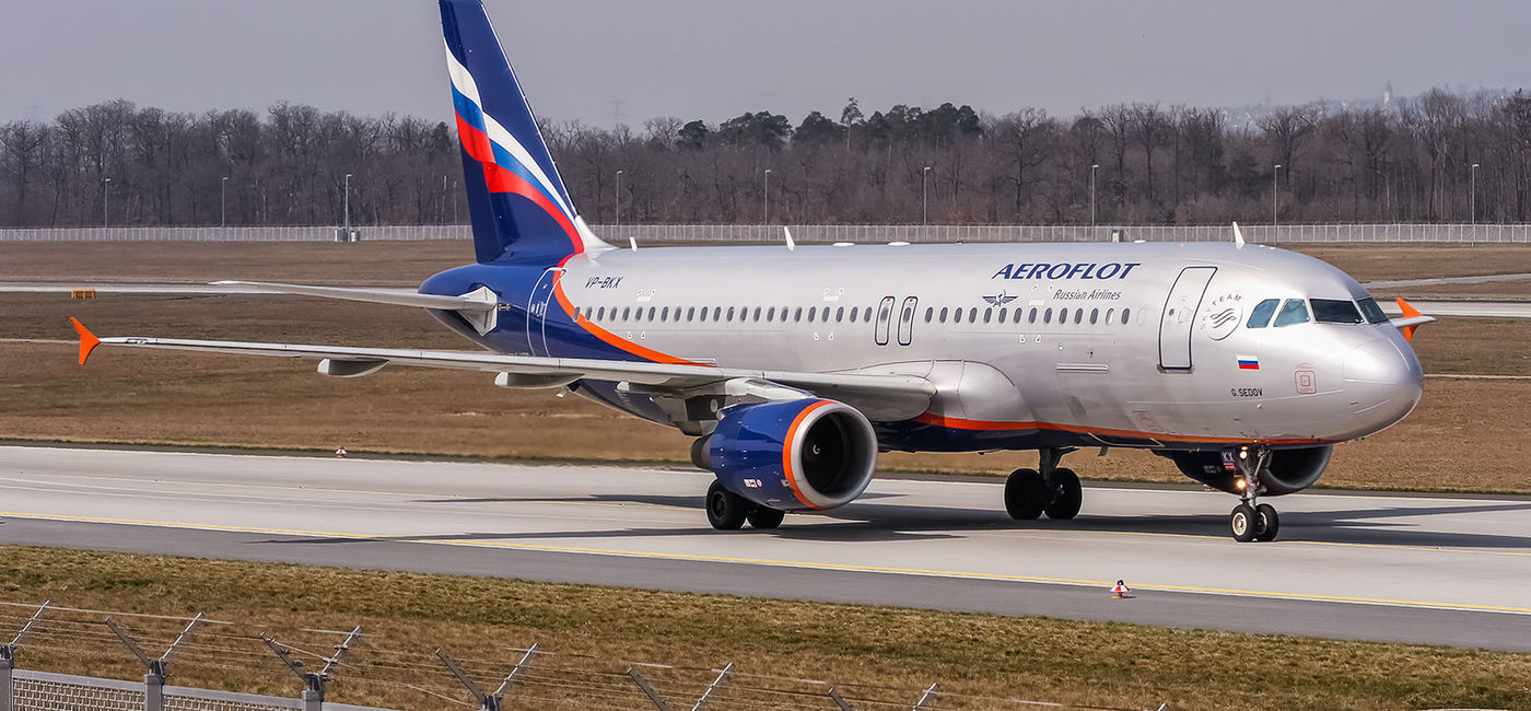 Image: An Aeroflot Airbus A320 landing in Frankfurt, Germany. (photo via Flickr/Oliver Holzbauer) 