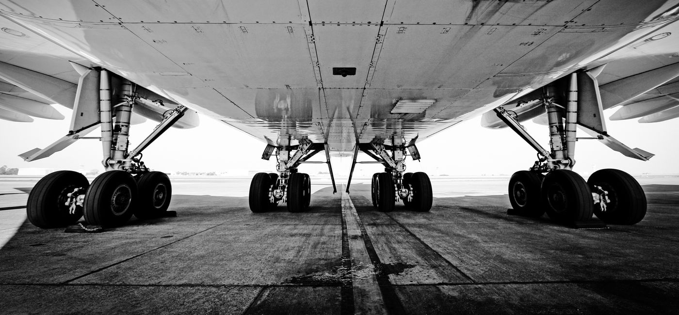 Image: PHOTO: Underneath a Jumbo Jet. (photo via aroundtheworld.photography / iStock / Getty Images Plus (aroundtheworld.photography / iStock / Getty Images Plus)