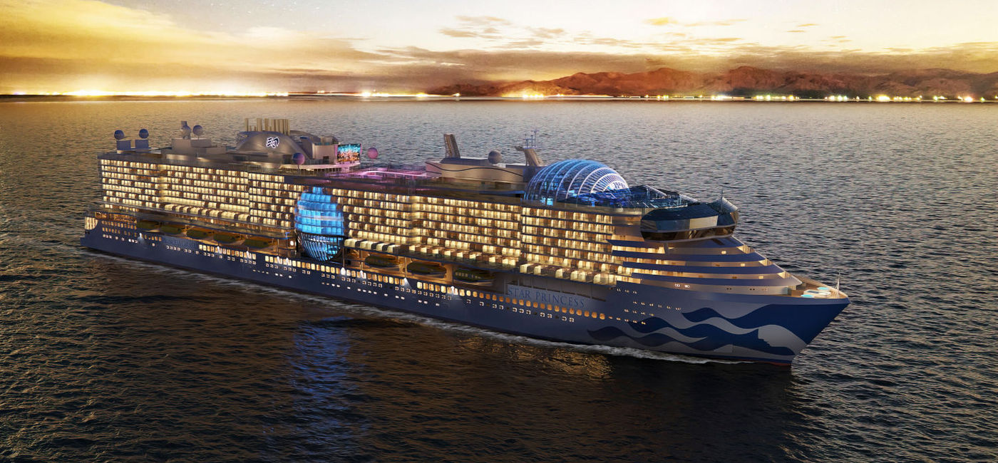 Image: Star Princess.  (Princess Cruises)