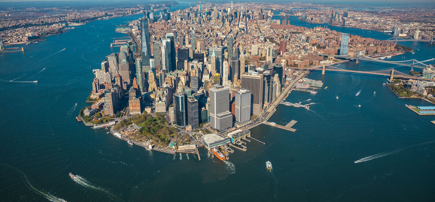 Image: PHOTO: Aerial view of New York City. (photo via Photographer and videographer from Ukraine/iStock/Getty Images Plus)