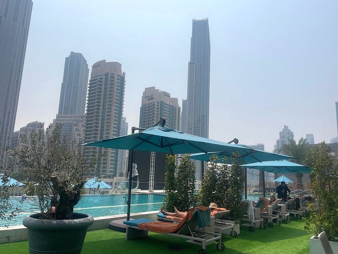 Sunning in the City at Sofitel Sunning in the City at Sofitel