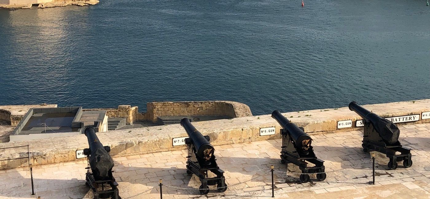 Image: Stunning Grand Harbour views from the 1566-built Saluting Battery ramparts in Valletta, Malta. Photo by Theresa Norton (Theresa Norton)