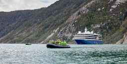 zodiac ride, World Navigator, christening, Atlas Ocean Voyages