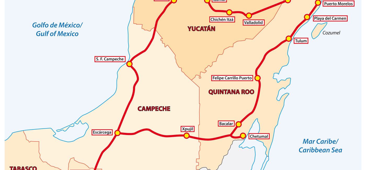 Image: Plan for Maya Train. (Photo Credit: Rainer Lesniewski / iStock / Getty Images Plus)