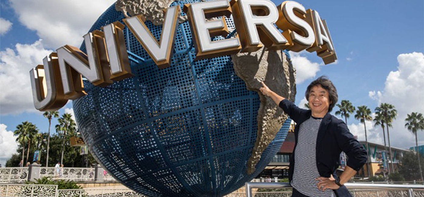 Image: Shigeru Miyamoto at Universal Orlando Resort and I just can't even you guys (Courtesy of Universal Orlando Resort)