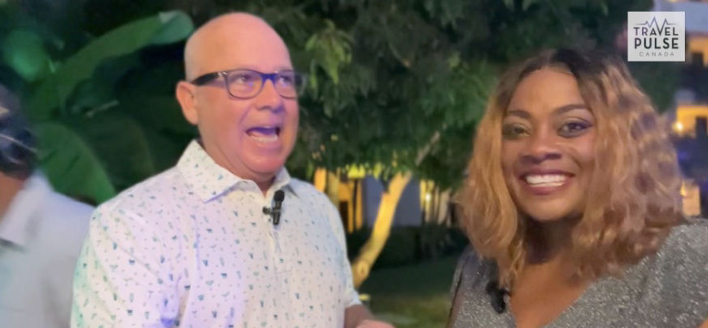 Image: John Kirk and Angella Bennett (TravelPulse Canada)