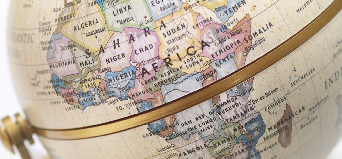 Image: PHOTO: Africa on a globe. (photo courtesy of Thinkstock)