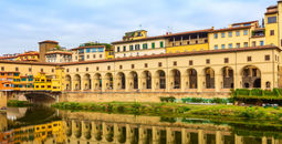 Vasari Corridor, Ponte Vecchio, Florence, Italy, Arno, river