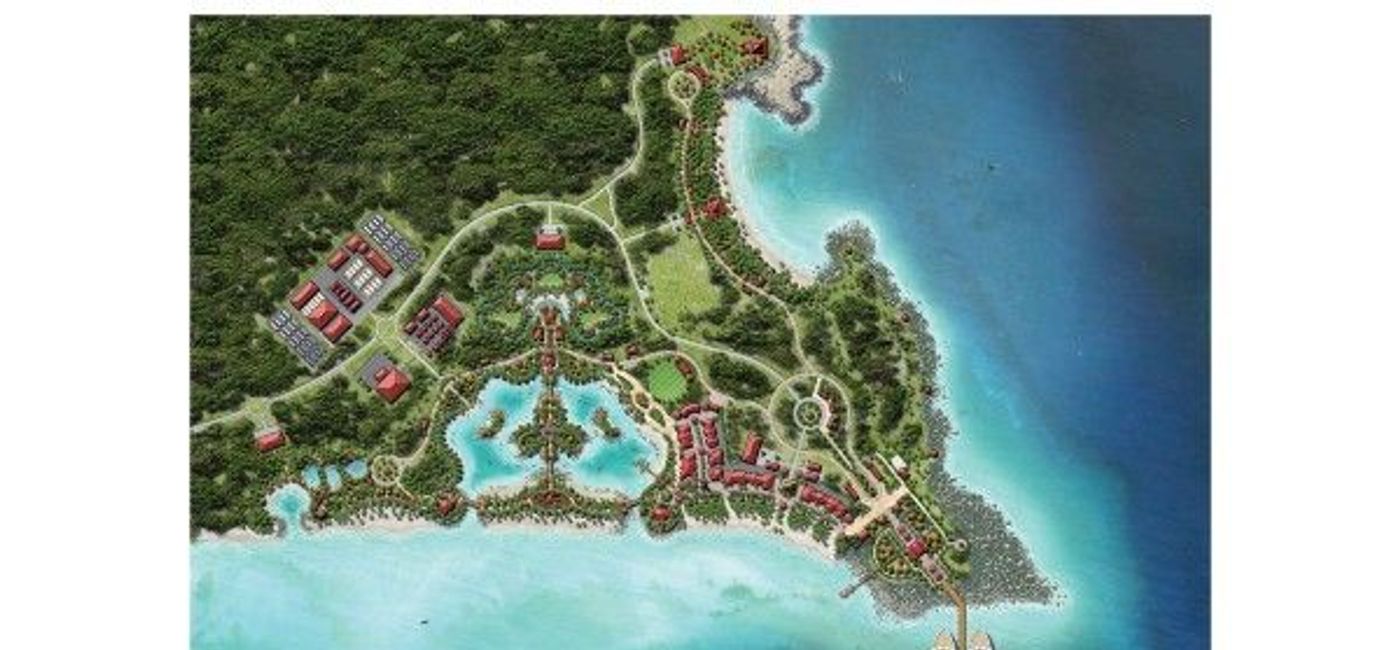 Image: A rendering of the new independent cruise port coming to Long Island in The Bahamas. (Azul Destinations)